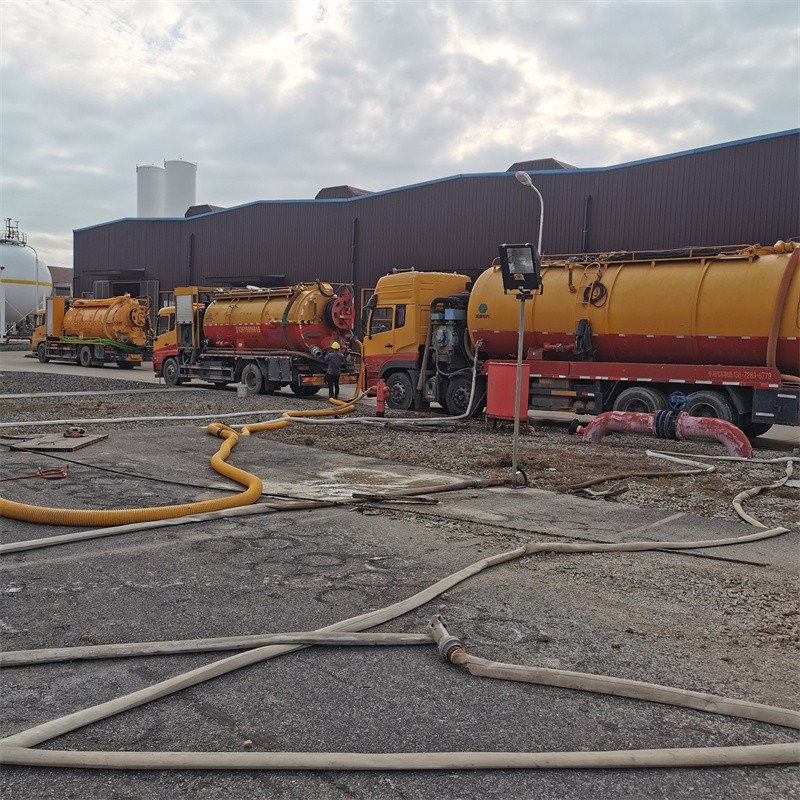 霍山污水池清理