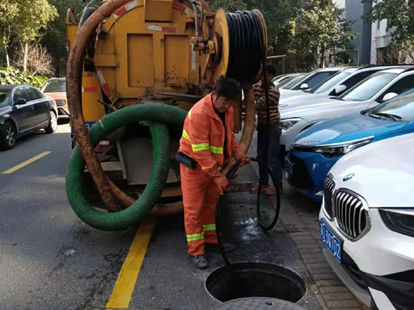 霍山排污管道清淤