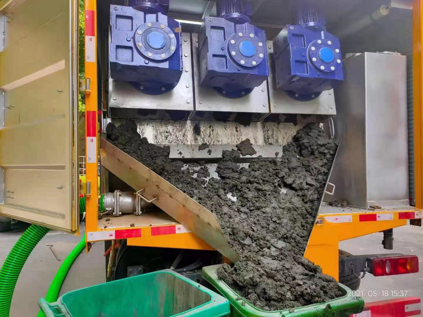 霍山化粪池清掏城市维护站-泥浆净化干湿分离处理